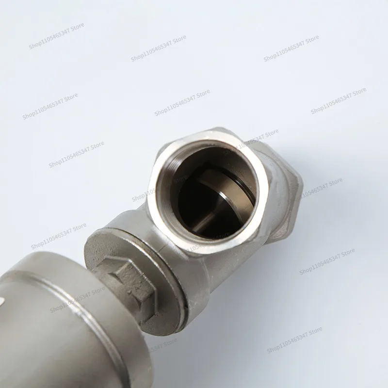 For 3 Stainless Steel Pneumatic Y-angle Seat Valve, Single Hole Flange High Temperature Steam Angle Seat Valve