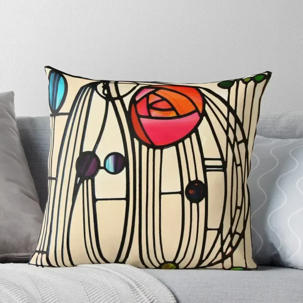 

Charles Rennie Mackintosh design Throw Pillow Sofa Cover Christmas Pillow pillow