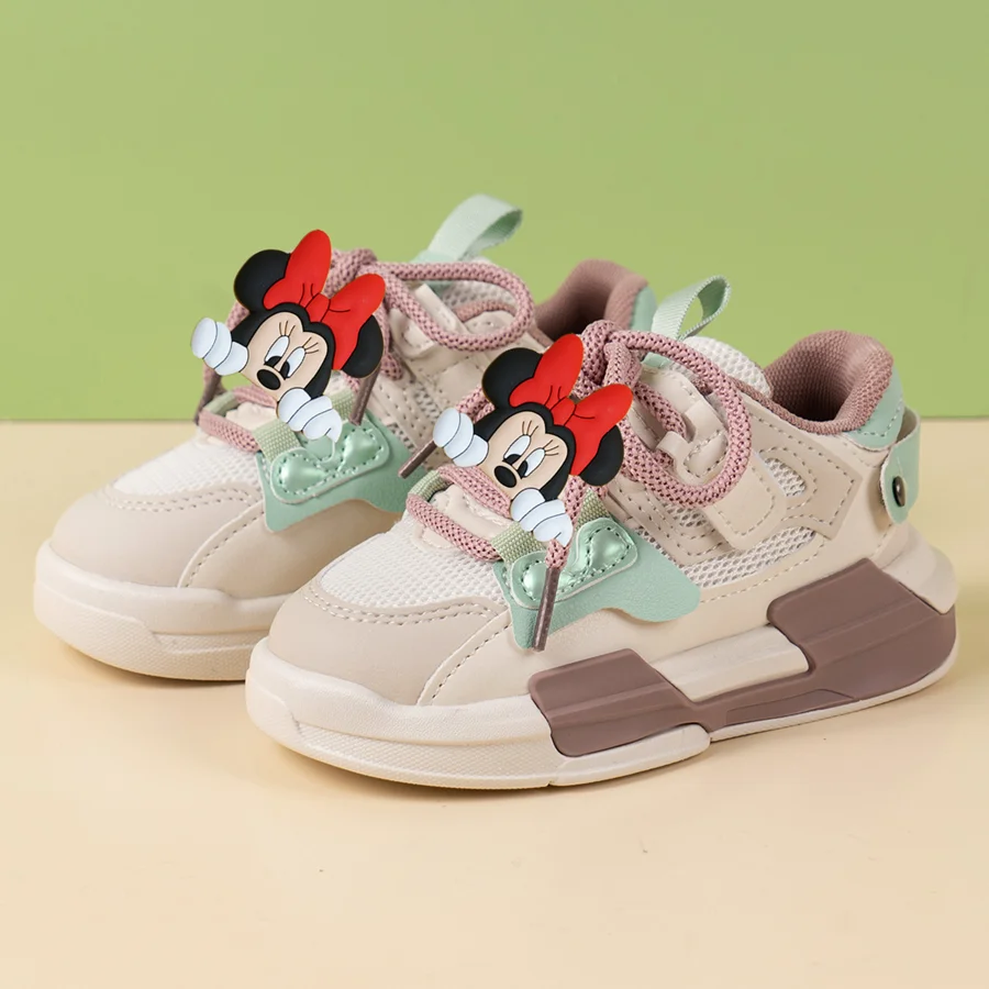 

Mickey Mouse Kids Sneakers Boys Light Casual Shoes disney Girls Mesh Breathable Sneakers Fashion Toddler Shoes