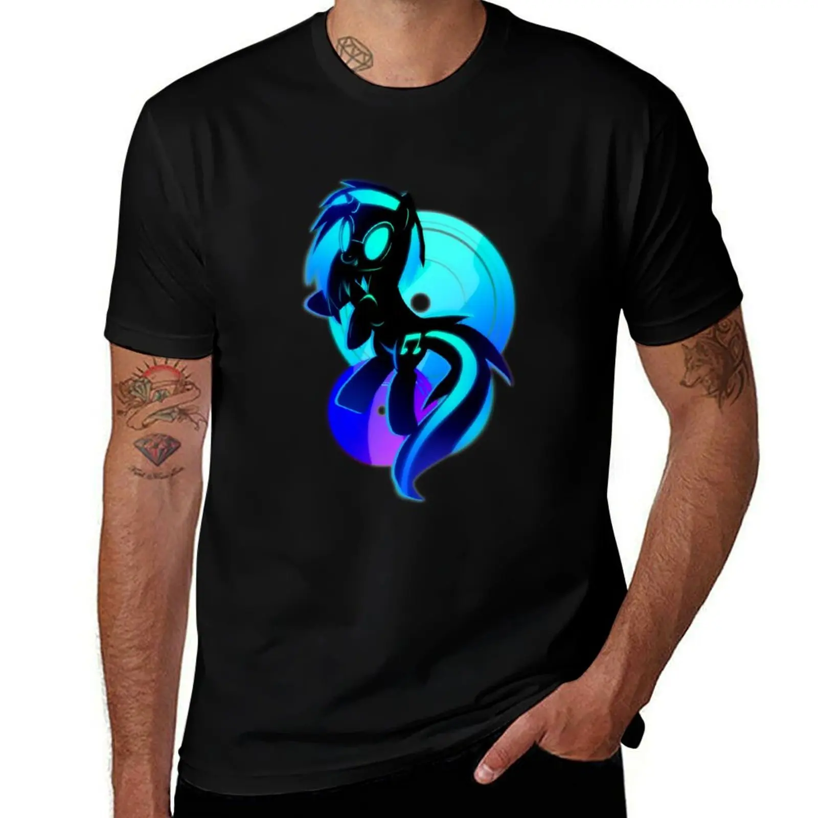 

DJ Pon-3 T-Shirt man t shirts for men casual cotton tshirt 100% T-Shirt