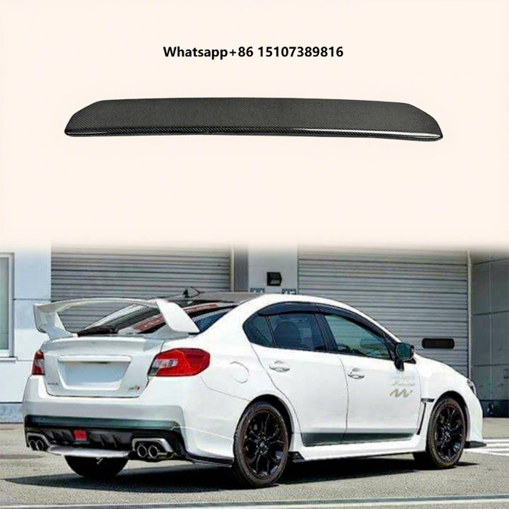 For 14-18 Impreza Wrx Vab Vaf Wrx Sti Style Rear Bumper Diffuser (Without Fitting Accessories) Carbon Fiber