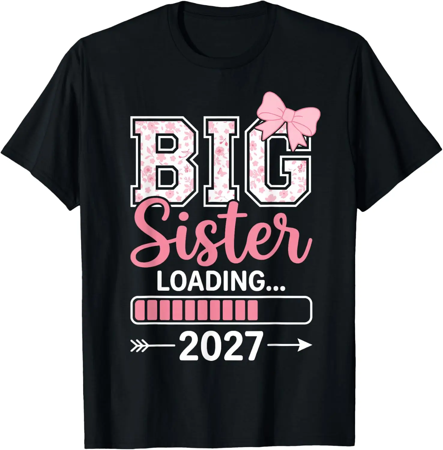 Loading Promoted To Big Sister 2027 Girls T-Shirt
