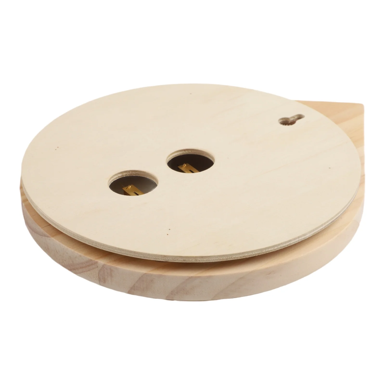 Wooden Sauna Hygrometer with Wall Mount for Monitoring Temperature and Humidity in Saunas Fitness Centers and Greenhouses