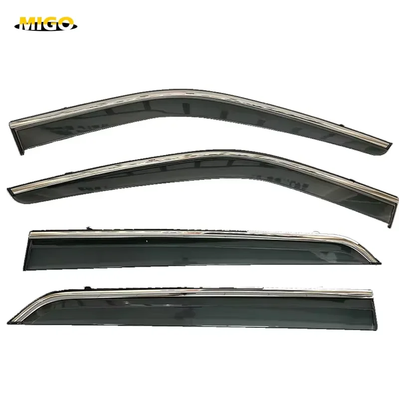 Car Window Visor Wind Deflector Rain Guard for 2005 Nissan Tiida Hatchback Premium 4Pcs Sun Visor Set for Wholesale Price