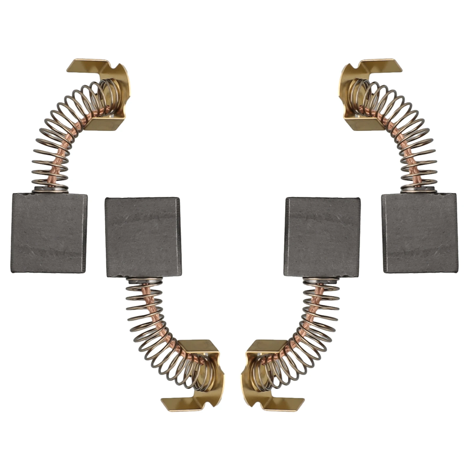 4pcs Carbon Motor Brushes 7*17*17.8mm For R4510 R45101 MS1250 MS12501 MS12500 MS1250LZ MS1250LZ1 MS1290LZA TS2400LS TS2410LS
