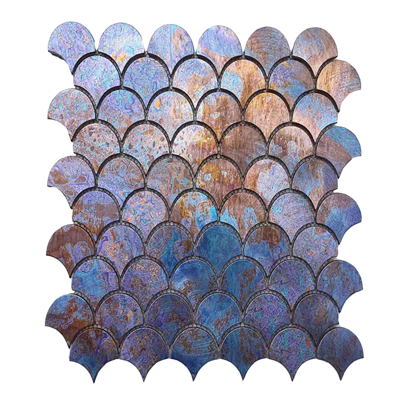 Metal Mosaic Wall Panel Interior Decoration Building Material New Design