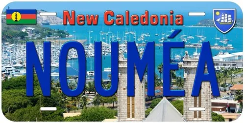 Nouvelle-Calédonie Comment choisir et installer une plaque d’immatriculation officielle en aluminium à Numea