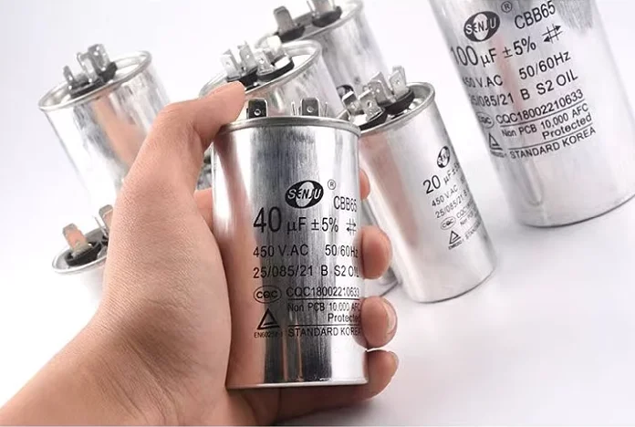 CBB65 air conditioning compressor startup capacitor 450v5UF6UF8UF10UF12UF15UF20UF25UF30UF35UF40UF45UF50UF60UF70UF80UF450V