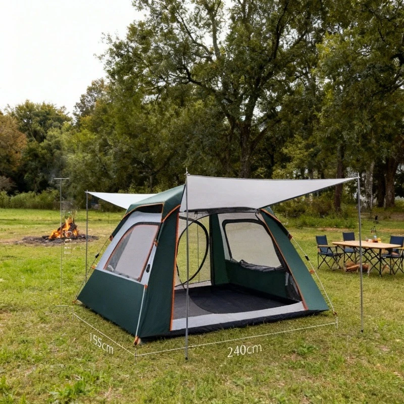 Trips Tent Awning Canopy Outdoor Shade Mesh Windscreen Camping Awnings Outdoor Door Marquise Awining One Person Tent Umbrella