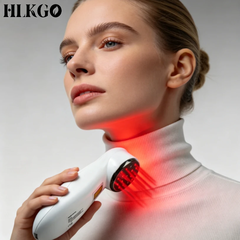 650nm+808nm Handheld Face Body Red Light Infrared Beauty Unit Skin Rejuvenation Muscle Joint Fatigue Alleviation Healthcare