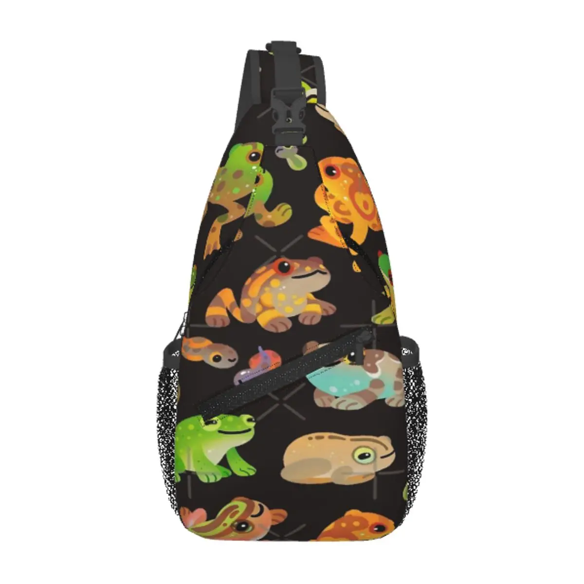 

Tree Frog Chest Bag Fashionable Durable Daily Nice gift Customizable