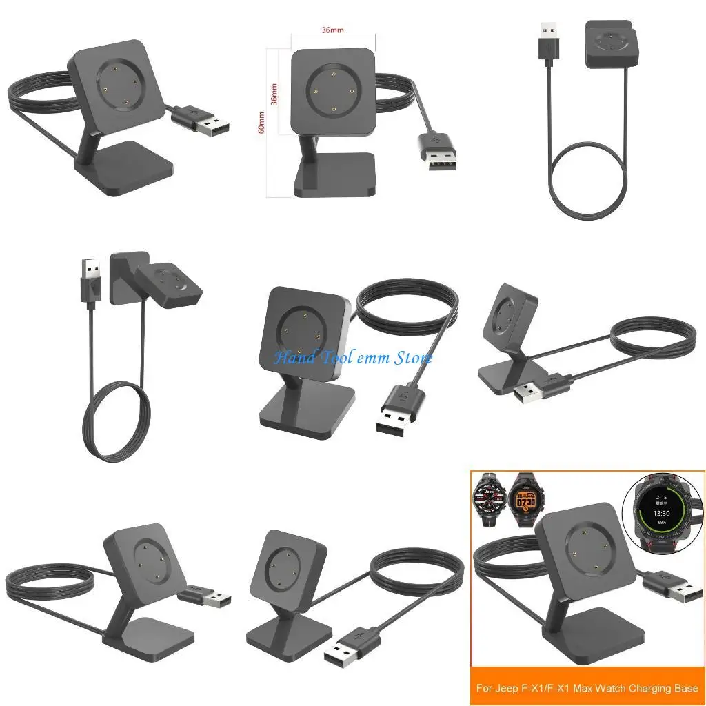 

H37F Adapter for F-X1/F-X1 Charging-Cable Smartwatch Cord Stand