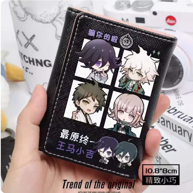 Anime Danganronpa Nanami ChiaKi Fashion Wallets PU Purse Card Coin Hasp Money Bag Cosplay Gift B463