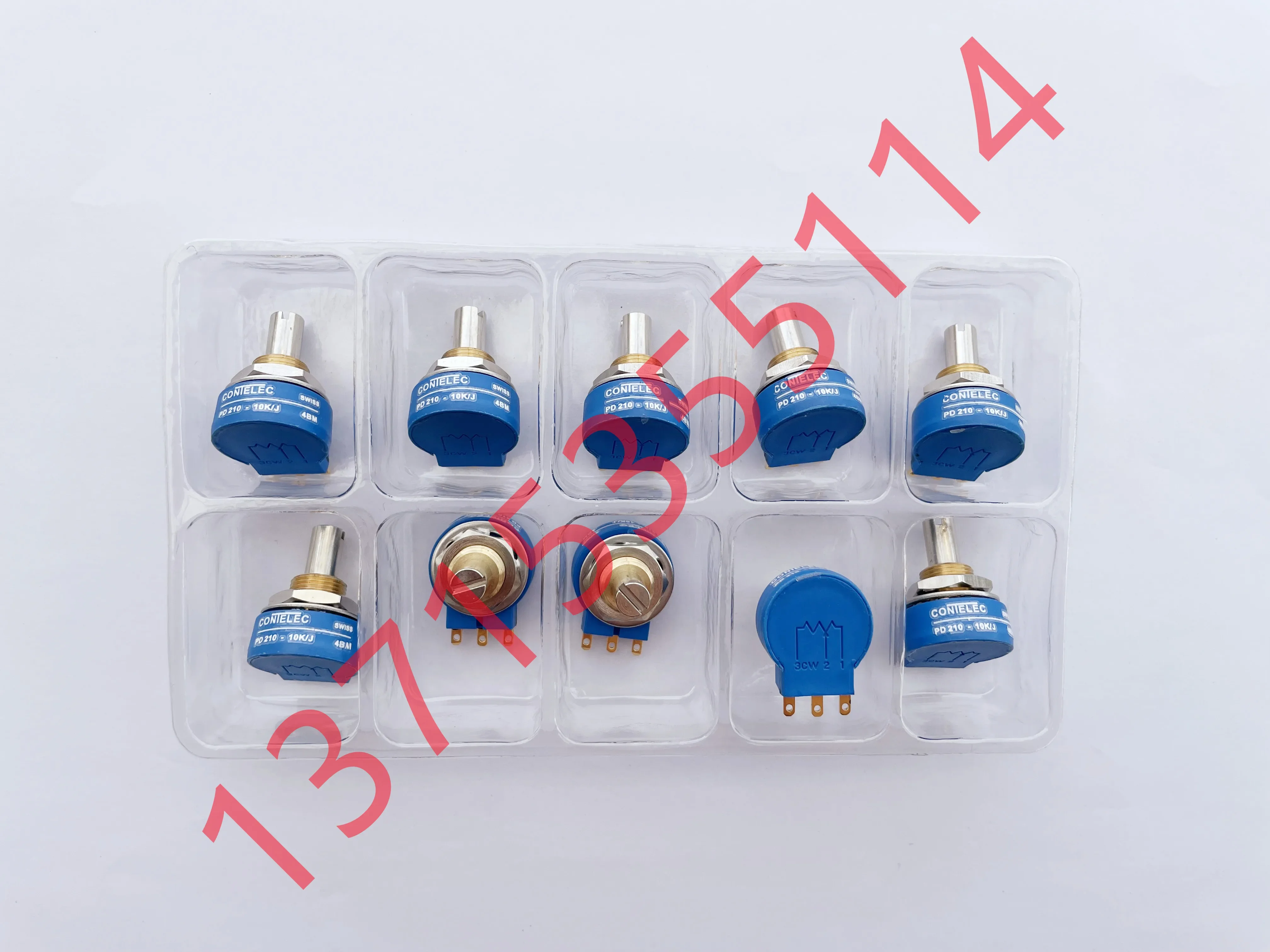 

CONTELEC Potentiometer PD210-10K/J 4BM PD 210-10K PD212-10K/J PD 212