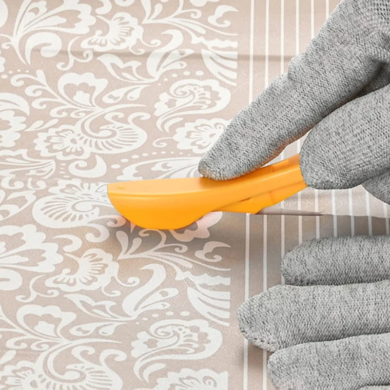 التفاف فيلم القاطع سكين مع شفرات ألياف الكربون الفينيل ورق التغليف القاطع الخلفي المشقق DIY بها بنفسك سيارة تلوين ملصق أداة القطع #5