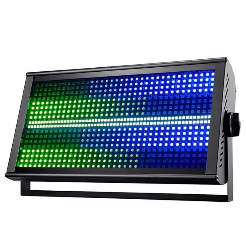 48 Band RGB LED Panel Matrix Light 3 in 1 with 8 Band White Strobe for DJ Disco Party Stage Lighting Professional Effect
