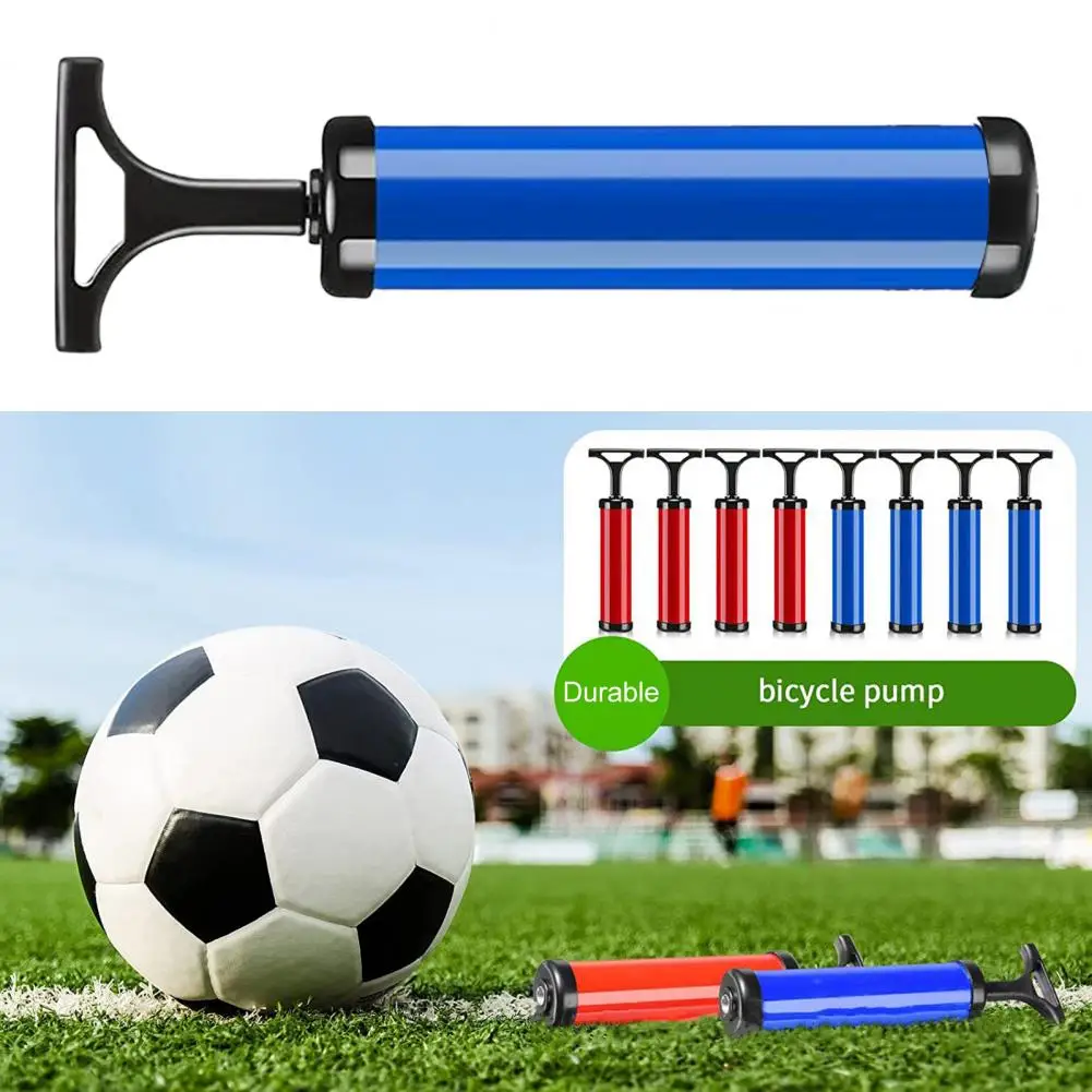 Ball Pump With Needle Nozzle Hose Volleyball Football Basketball Hand Air Pump Balloon Ball Inflator Mini Ball Inflating Pump