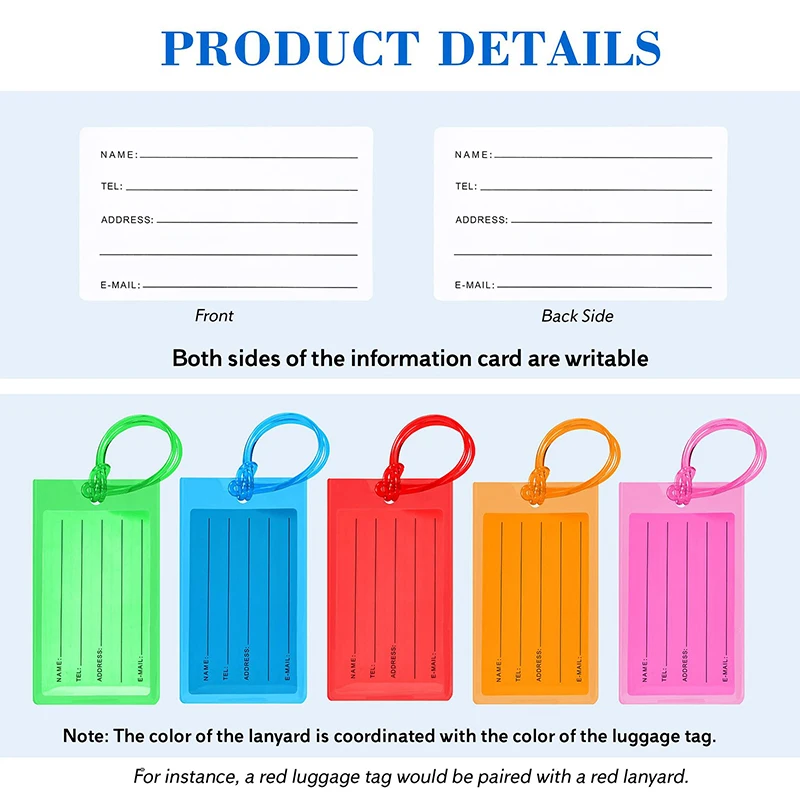 Travel Luggage Tag Airplane Color Silicone Wholesale Suitcase Label Accessories Bag Name Tag Card Sleeve Decorative Accessories