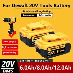 100% Original battery for Dewalt 18V 20V power Tools electric tool Accessories Lithium batteries Replace DCB200 DCB184