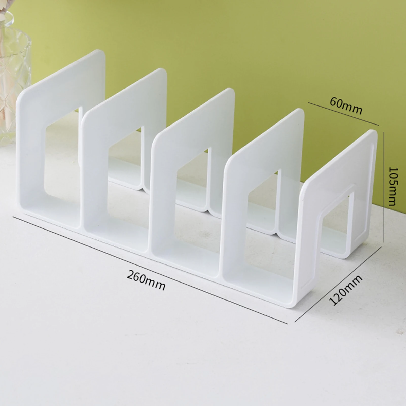 Imagem -05 - Vertical Desk Book Organizadores Book Stand Clutch Divisor Home Office e Sala de Aula