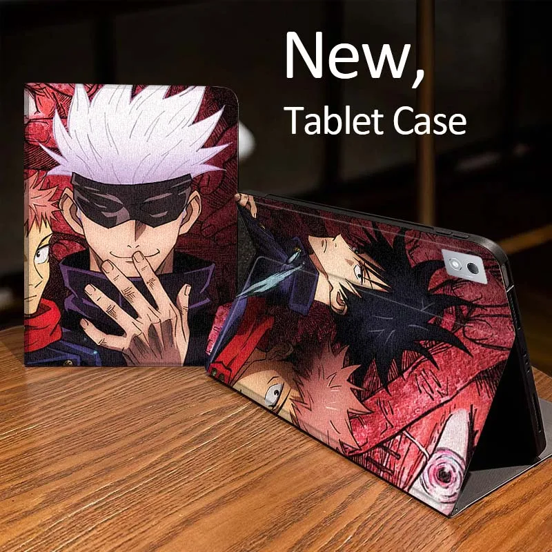 J-Jujutsu K-Kaisens Cool Tablet Case Para Xiaoxin Legion Tab Y900 Y700 K10 M10 P11 Pad Pro GT Plus 3a Geração 4 8.8 11 11.5