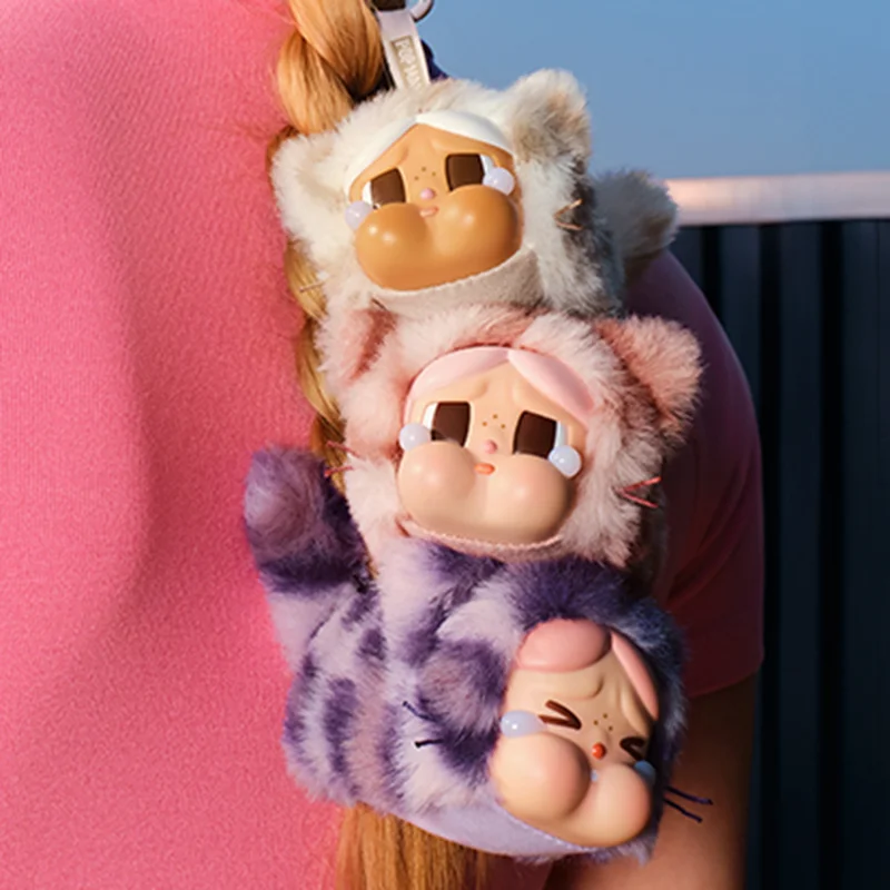 

Genuine Popmart Crybaby Wild Cutie Series Blind Box Vinyl Plush Keychain Collectible Figure Charm Sweet Cute Birthday Gift