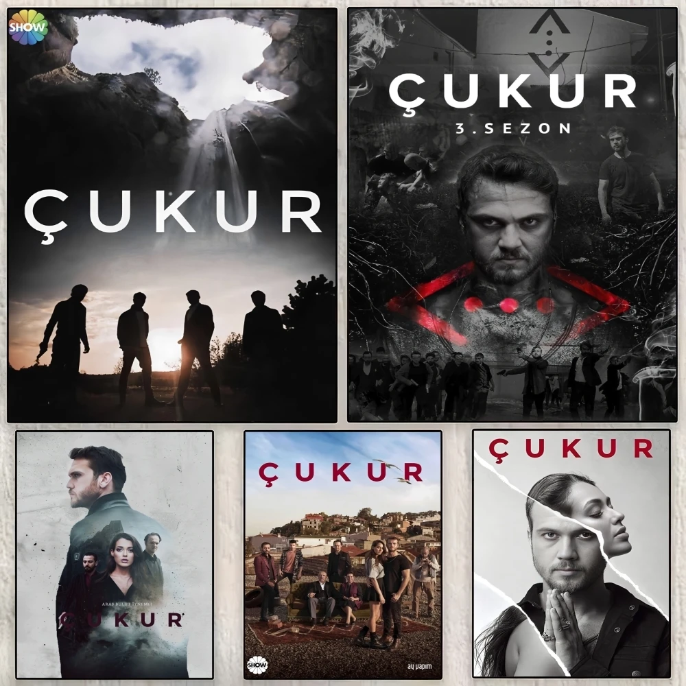 ملصق مسلسل تلفزيوني تركي C-Cukur ملصق مثالي ذاتي اللصق مصمم لمساحات تناول الطعام في المكاتب المنزلية #2