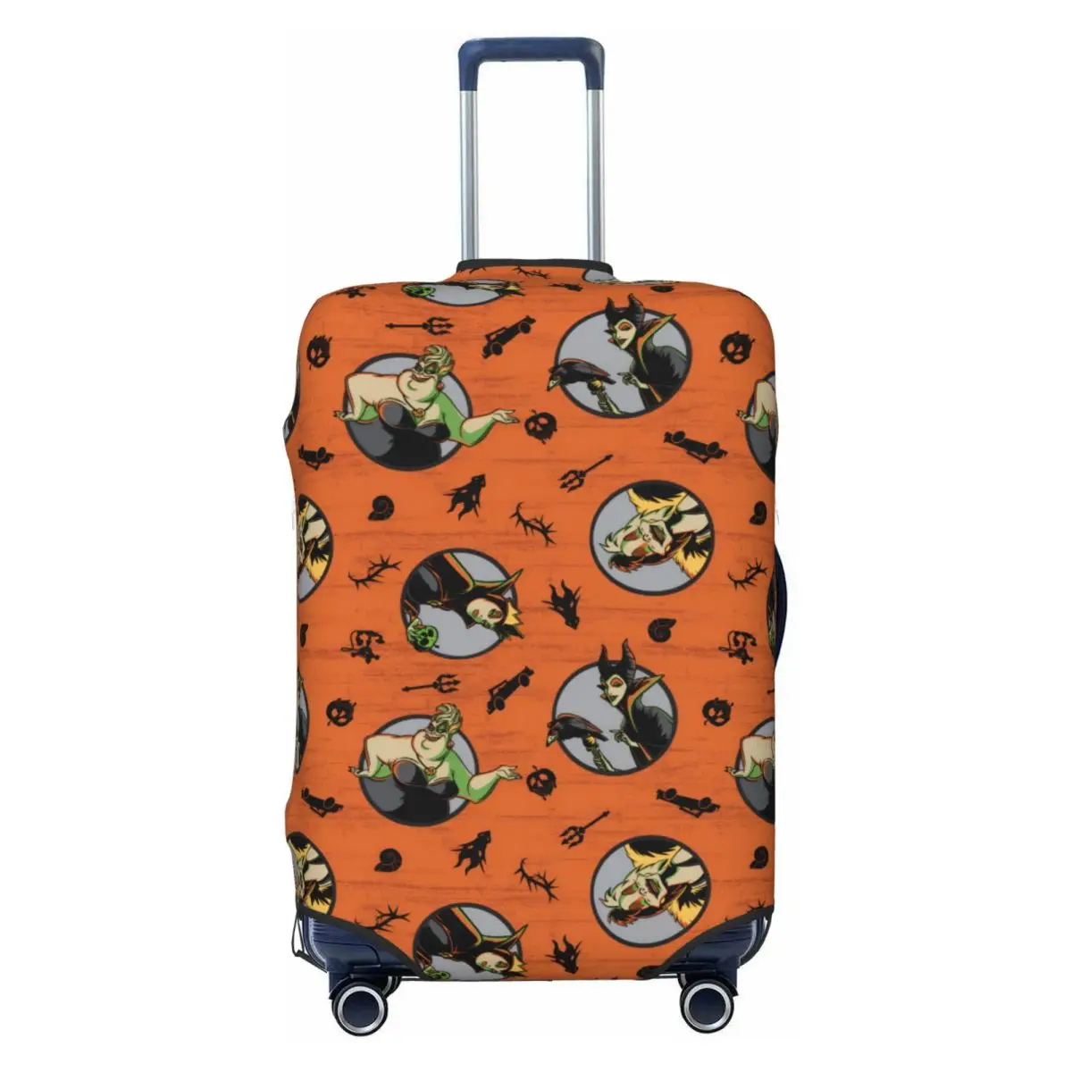 

Custom Movie Villains Mangas Travel Luggage Cover Dust Proof Hot Suitcase Cover Protector Fit 18-32 Inch