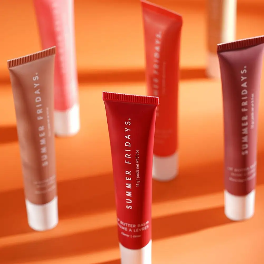 Summer Fridays bálsamo labial lápiz labial hidratante brillante suave labios cosméticos azúcar vainilla Beige dulce menta maquillaje cuidado de los labios