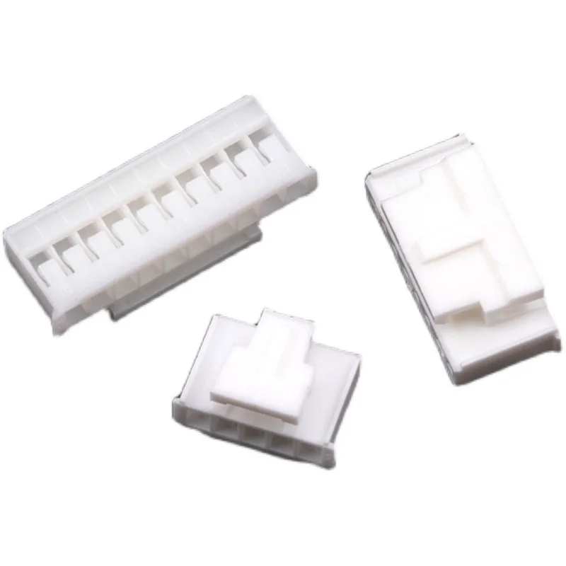 50Pcs HY2.0 Plastic Shell 2.0mm Pitch With Buckle Lock Connector 2P/3P/4P/5P/6P/7P/8P/10Pin