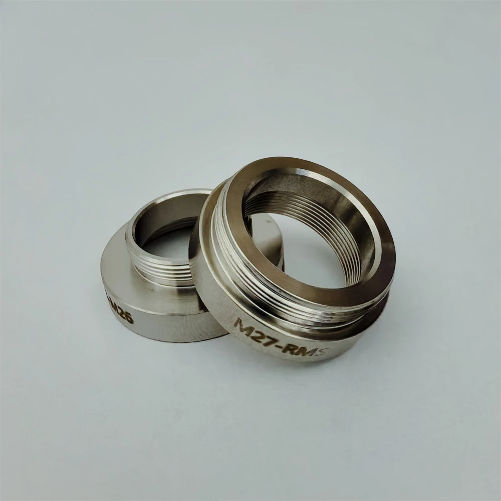 Stainless Steel Ring Adapter Male Thread Mount C Interface To Female M25 M26 M27 M32 RMS for Microscope Camera Lens Conversion