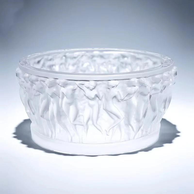 

Crystal bacteria, fruit bowl decorative tray
