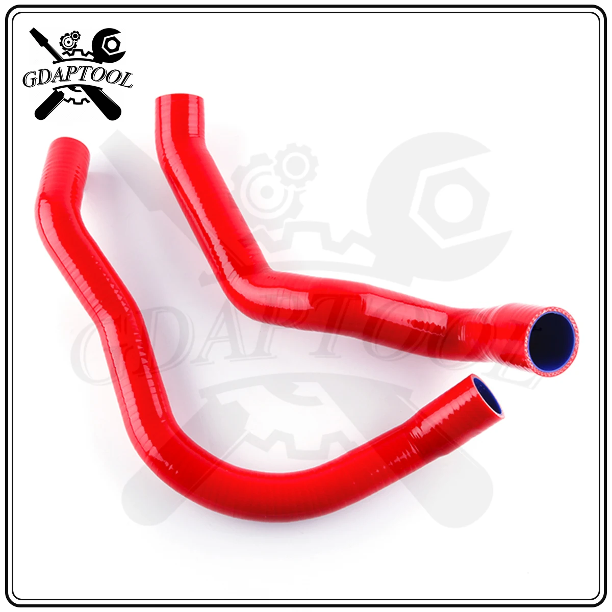 2Pcs Silicone Radiator Hose Kit For 1991-2001 Jeep Cherokee XJ 4.0 L6 1992 1993 1994 1995 1996 1997 1998 1999 2000