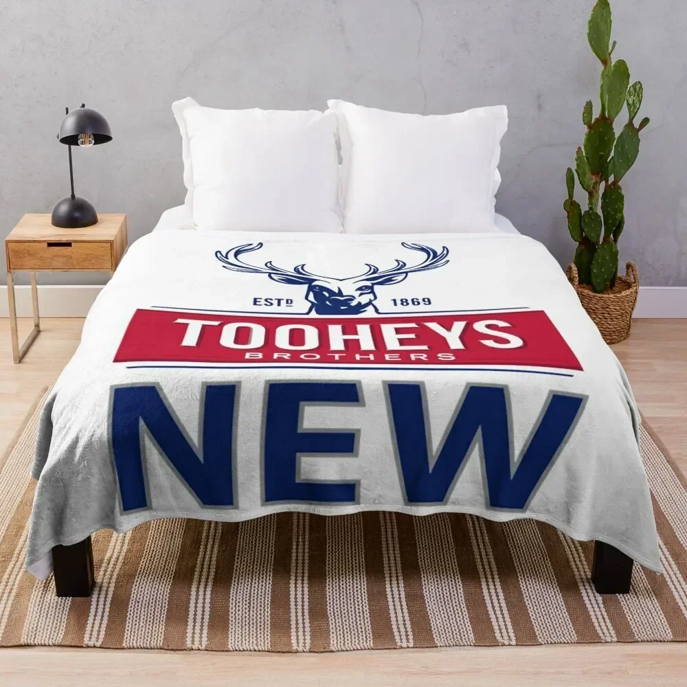 

Tooheys New logo Throw Blanket Cozy Microfiber Throw Blanket for Home Bedroom