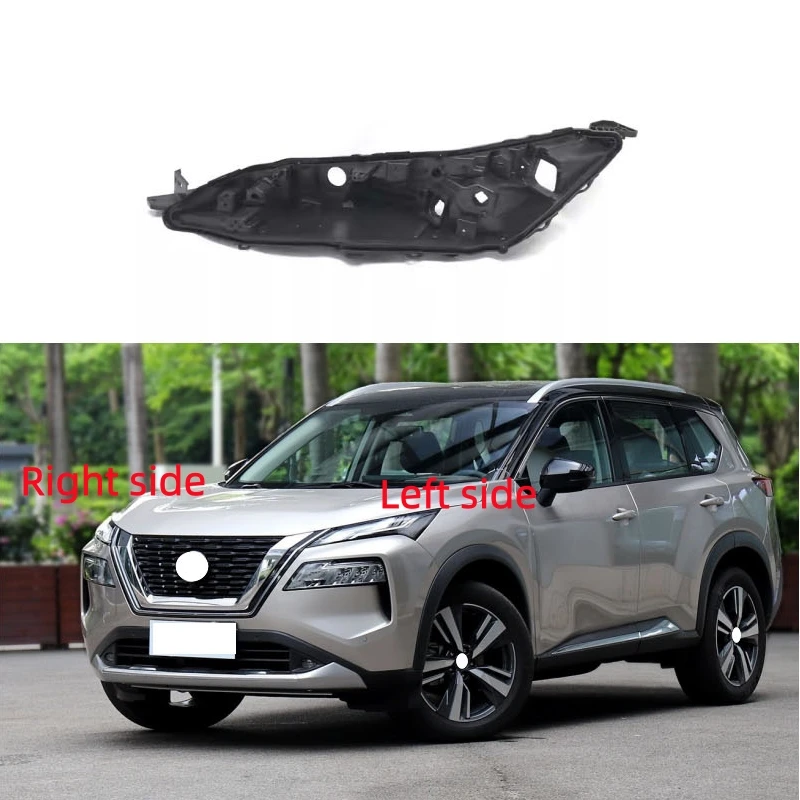 

For Nissan X-Trail 2021 2022 2023 Headlight Base Headlamp House Car Rear Base Auto Headlight Back House Headlamp Rear Shell