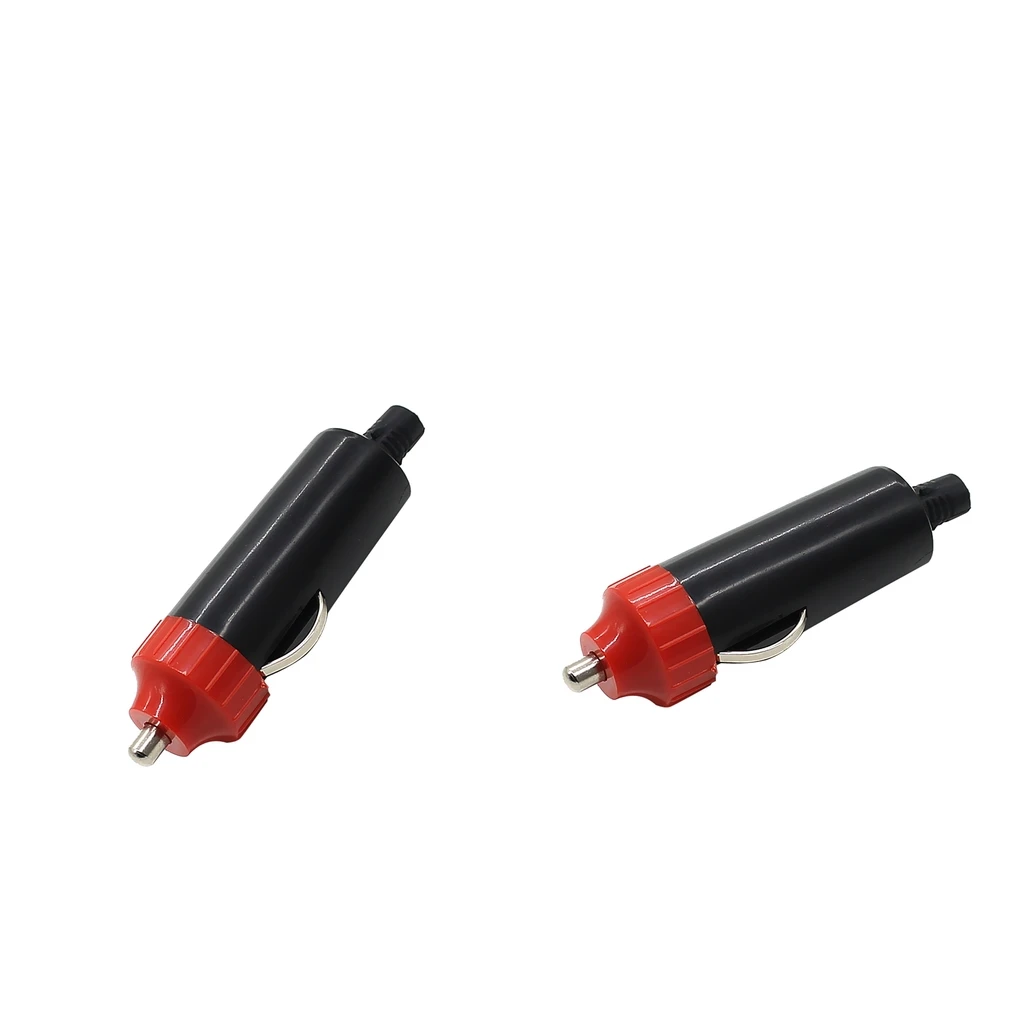 Cigarette Lighter Adapter ABS Material Male 12V Universal Plug Socket for Car Electronic Device Use