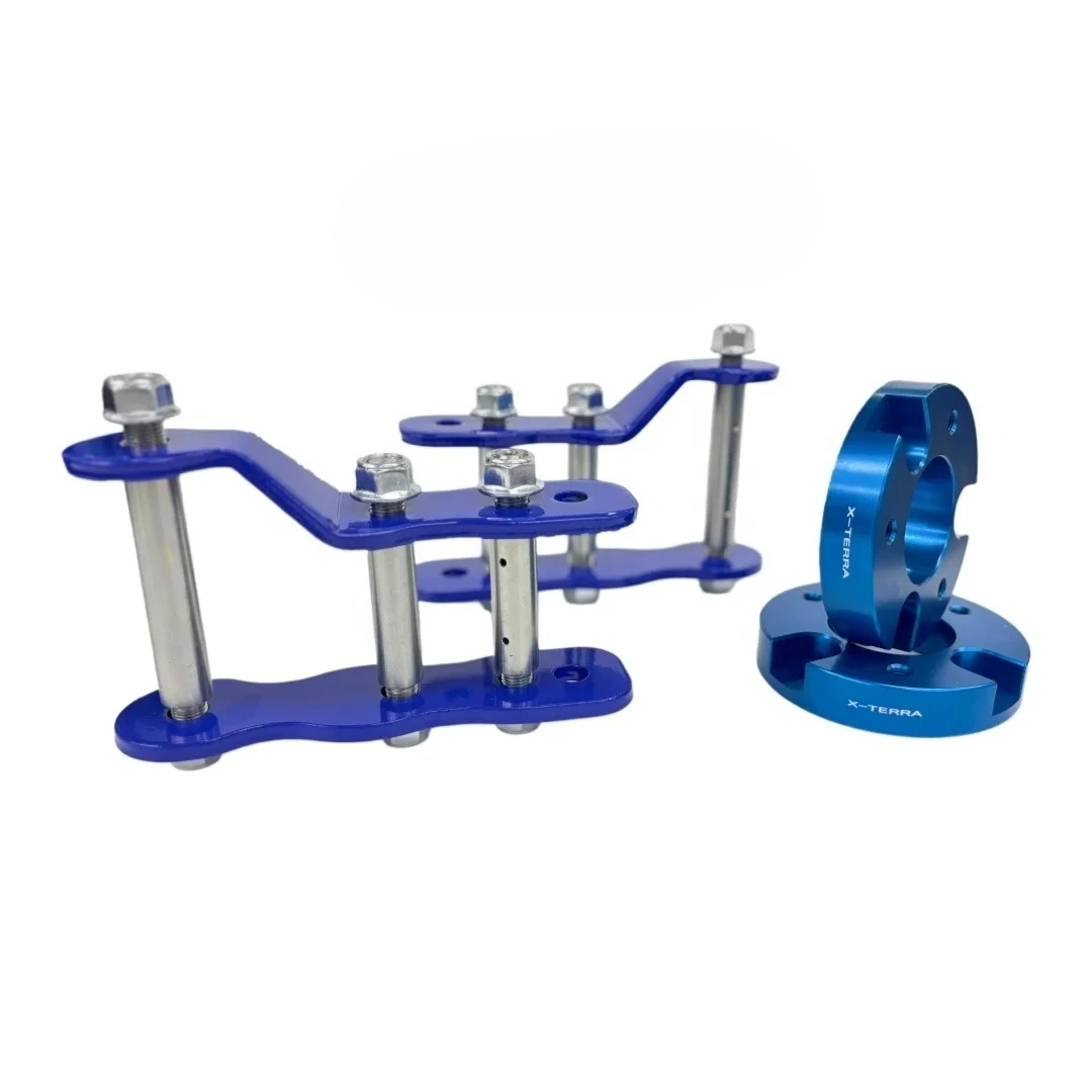 For Front and Rear Lift Kits Leveling Kits for X-Terra Xterra 1 Inch Lift Coil Spring Spacer and Rear Shackles Car Suspension