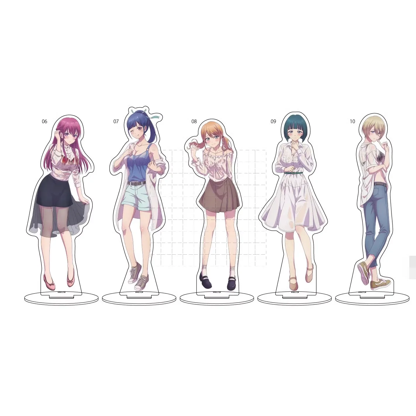 Игра Makuzawa Ouka Ono Shiragiku Tsukishima Riho Hououji Akane акриловая кукла-подставка аниме фигурка модель тарелка косплей игрушка для подарка