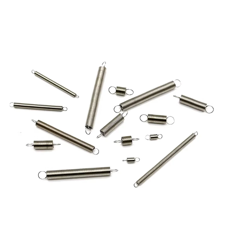 Durable 304 Closed End Tension Spring, 0.6mm Wire Dia, High Elasticity Accessory for Home Improvement Projects