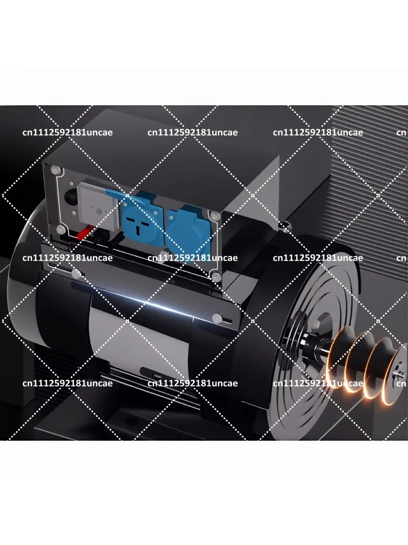 3KW Generator, Single-Phase 220V/380V, All-Copper, Small Portable Power