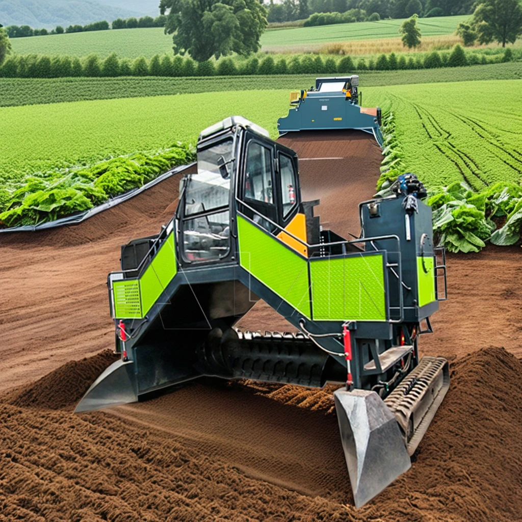 LANE Gran Aguacate Compost Procesador Industrial De Residuos Orgnicos A Compost Bio-Decomposer Turner