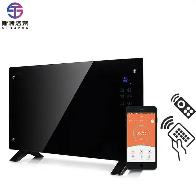 

STLF Customized Thermostat Glass Panel Convector Wall Mounted Fast Heating Electric Heater