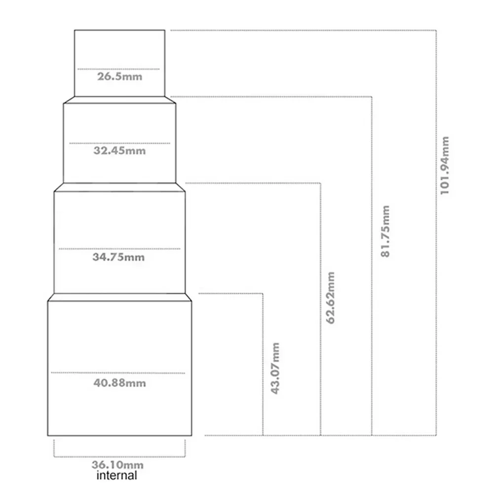 Adapter reduktora narzędzia Wygodny zestaw Przełączanie odkurzaczy Adaptery akcesoriów 32/35 mm Czarny Łatwy w montażu