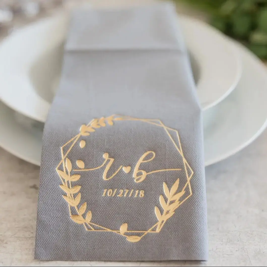 

50pcs Personalized napkins, DINNER,napkins, serwetki, Bedruckte Servietten, Hochzeit, Personalized Napkins, Wedding napkins