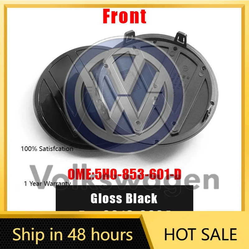 

Styling Mouldings For VW VOLKSWAGEN New 1Pcs 139mm 110mm VW Car Logo Emblem Hood Front And Rear Tail Mark Rear Badge Stickers Fo