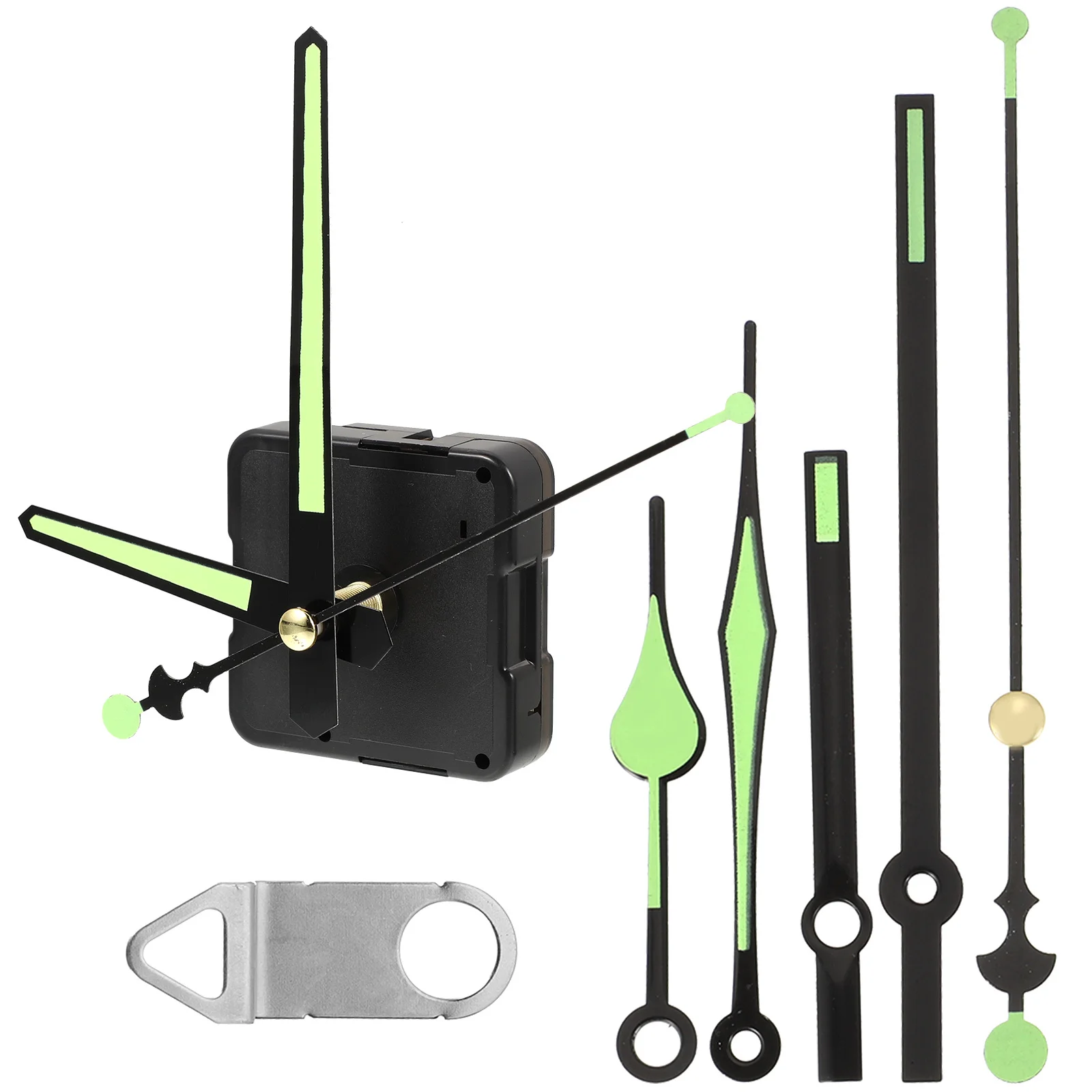 

Luminous Clock Hands Operated Mechanism DIY Kit Replacement Parts for Home Decor Clock Mechanism Replacement