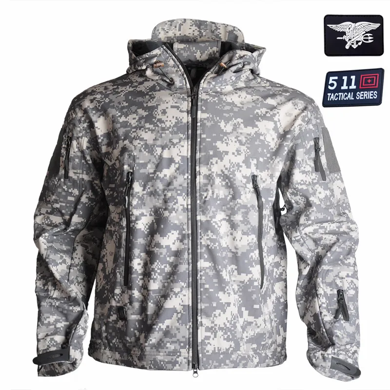 2023 Army Jackets+Pants Soft Shell Clothes Tactical Suits Waterproof Jacket Men Flight Pilot Set Outdoors Field Clothing