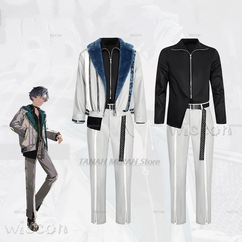 

Project Sekai Colorful Stage Aoyagi Toya Cosplay Shinonome Akito Cosplay Costume Wig Rekka Blazing Same Style Outfit Clothes MEN