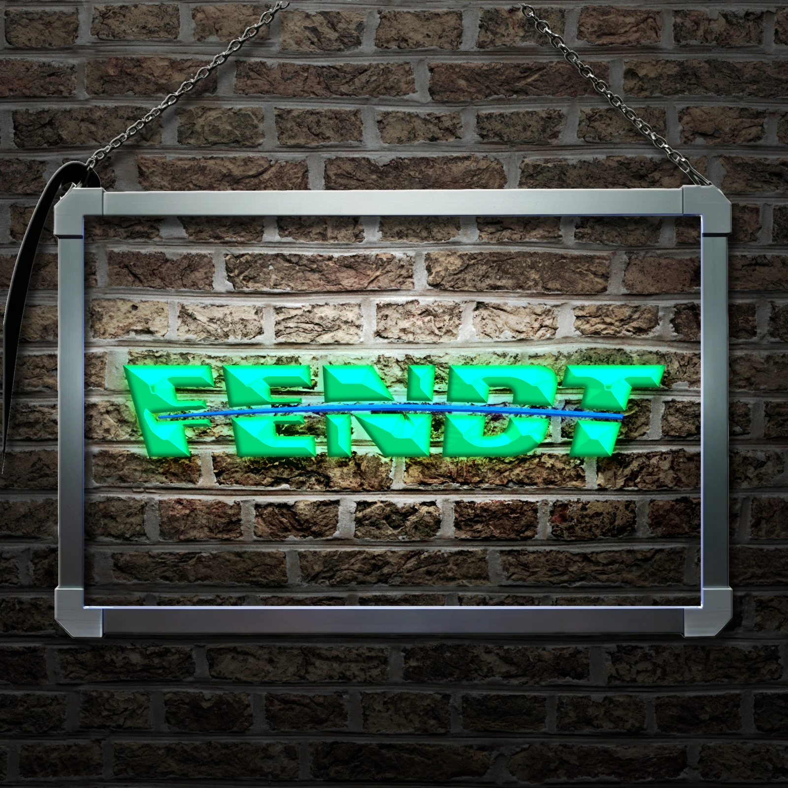 Fendt Tractor-LED Neon Sign with Independent Dual Color Control,Wall Decor Light for Party Wedding Shop