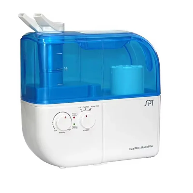 

Dual Mist Humidifier with ION Exchange Filter